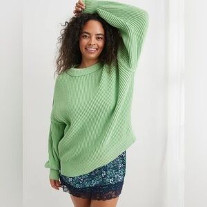 AERIE BEYOND CHENILLE SWEATER